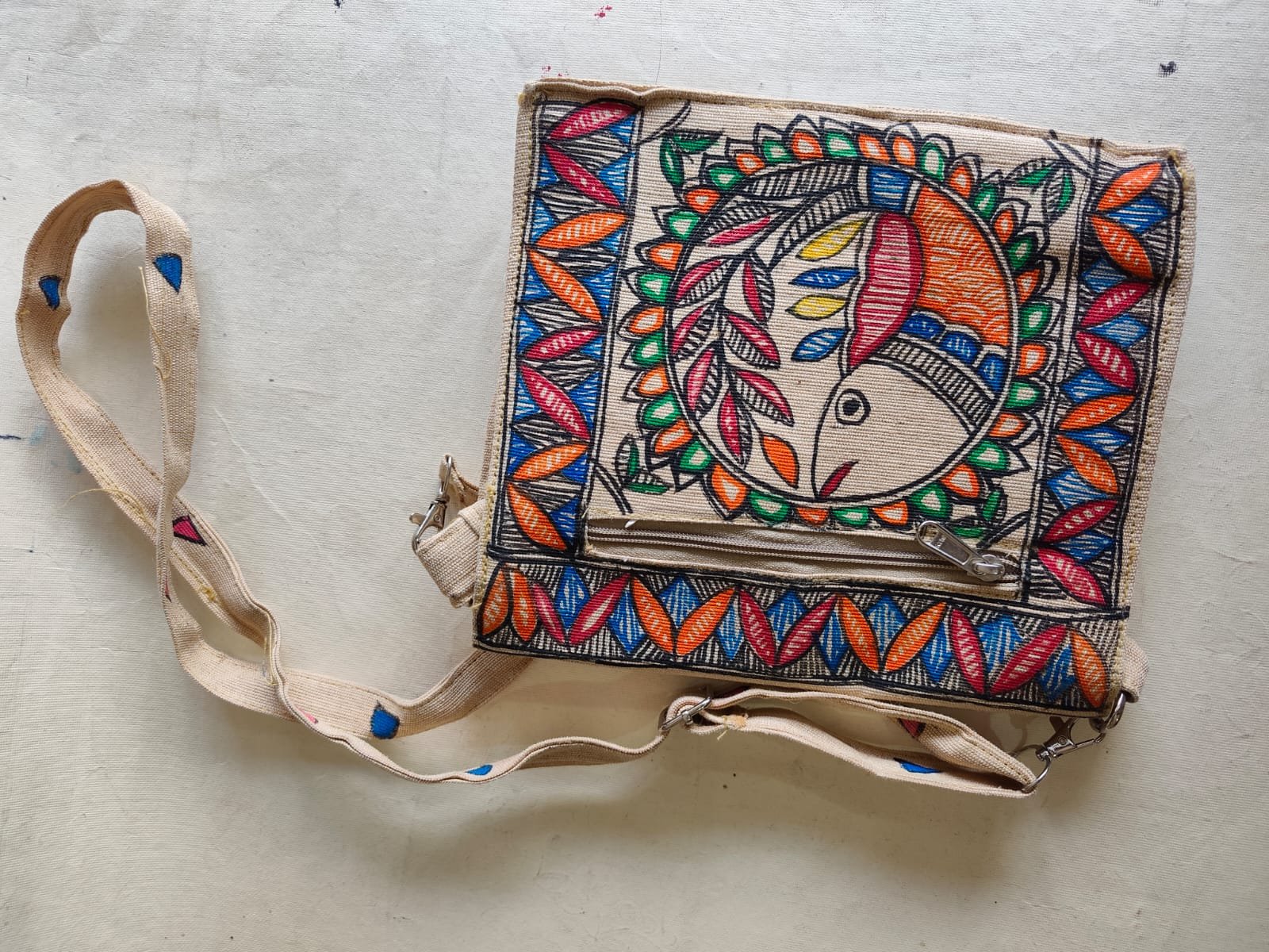 Mithila Jute Handbag - Image 3