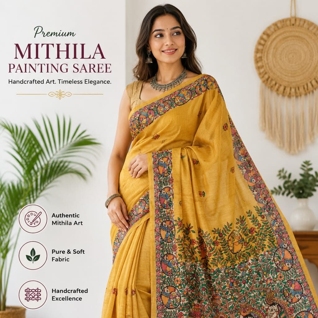Premium Tussar Saree