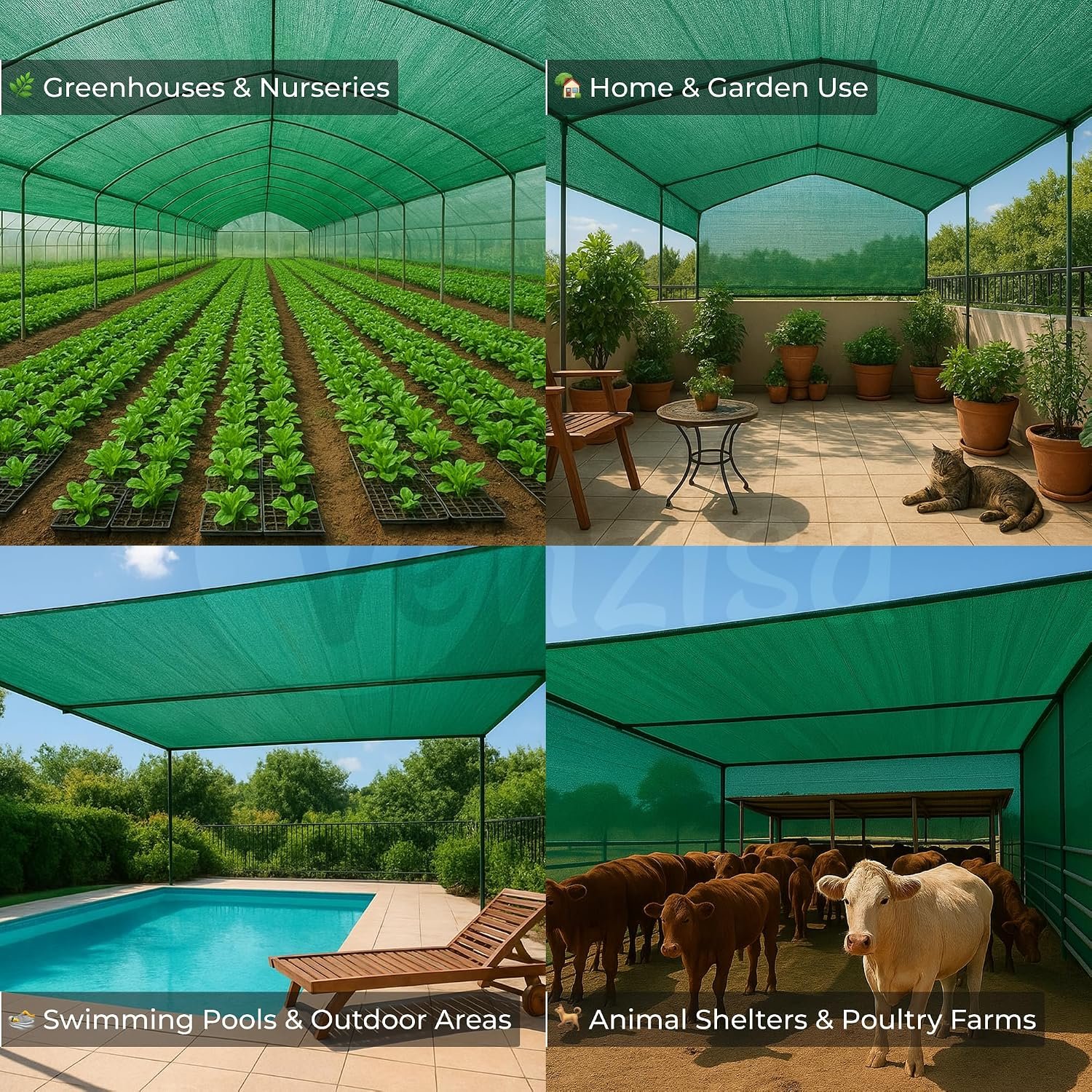 Green Shade Net - Image 6