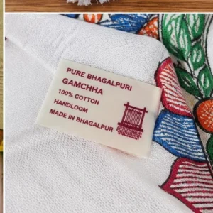 Pure Bhagalpur Gamcha 100% cotton handloom textile