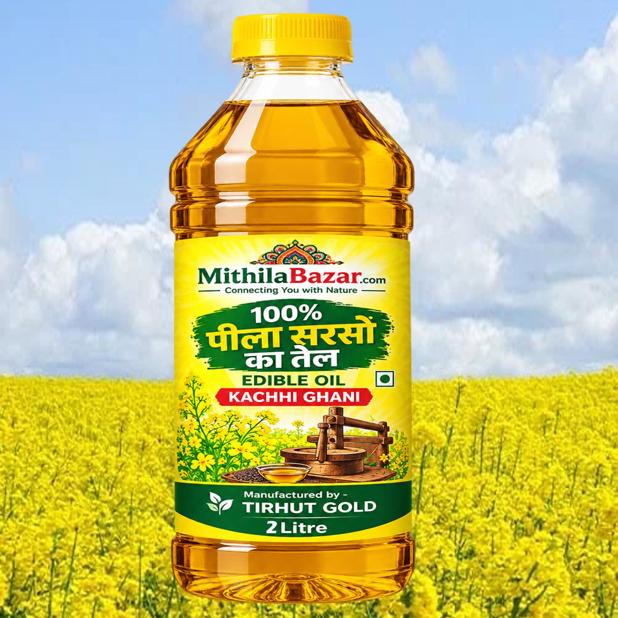 TIRHUT GOLD – 100% पीला सरसों का तेल