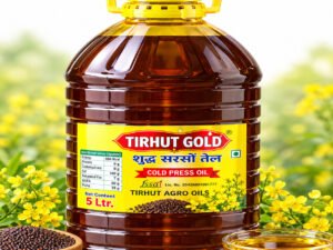 Tirhut Gold Pure Mustard Oil – 5 Litre