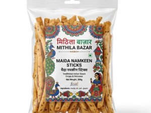 Mithila Bazar Traditional Maida Namkeen Sticks – 250g | Crispy & Delicious Indian Snack